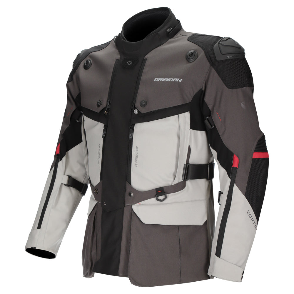 DriRider Vortex ADV 3 Jacket - GryLtGryBlk
