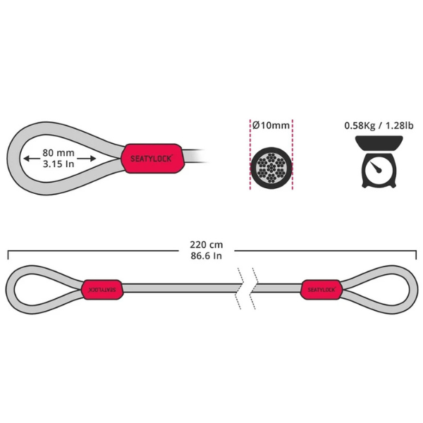 Cable Loop 220cm 3