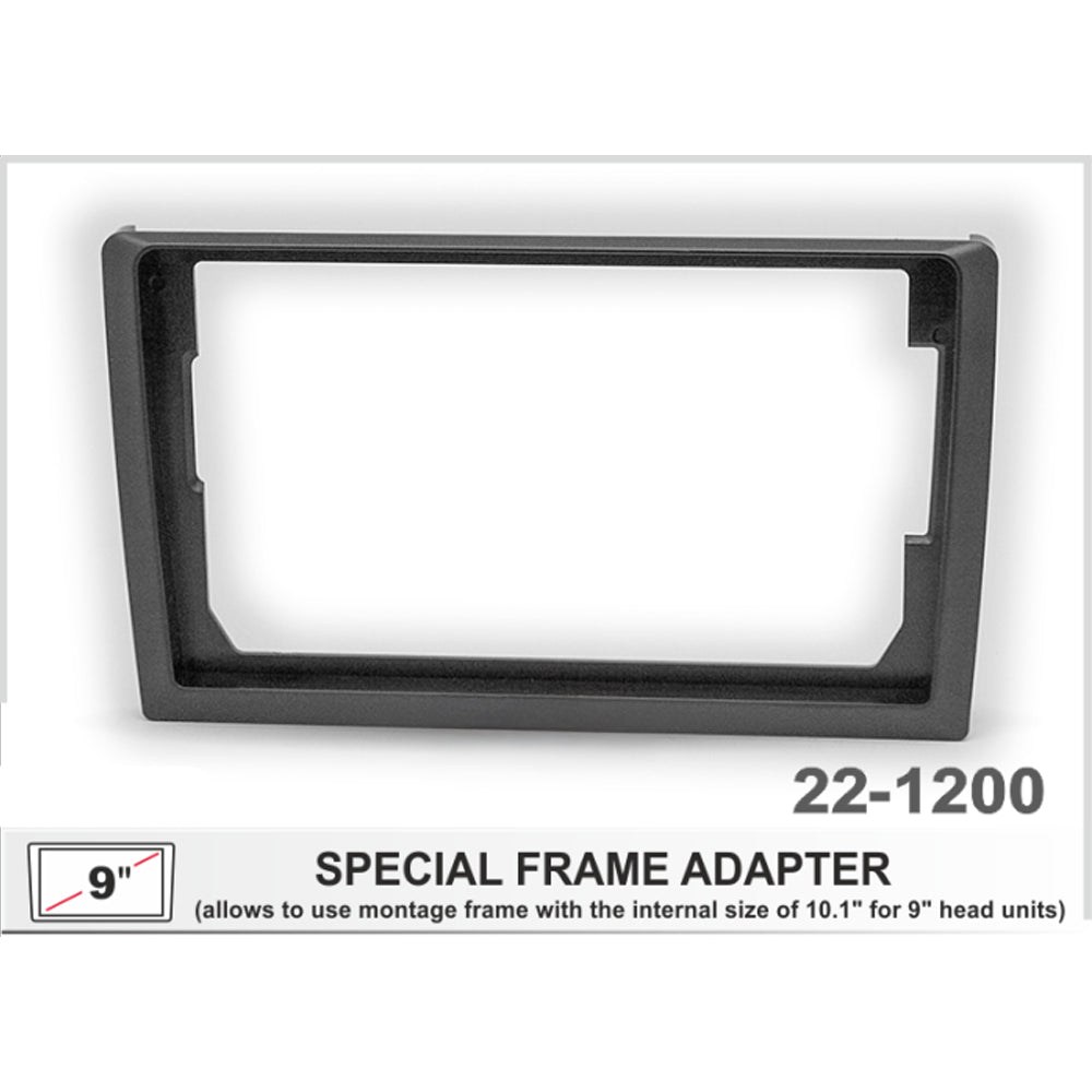 TRIM REDUCER 10.1 INCH TO 9 INCH (BLACK)
