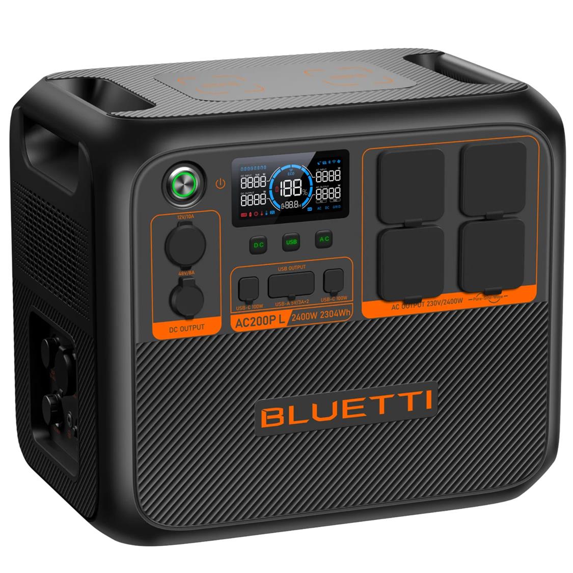 BLUETTI AC200PL PORTABLE POWER STATION | 2400W 2304WH