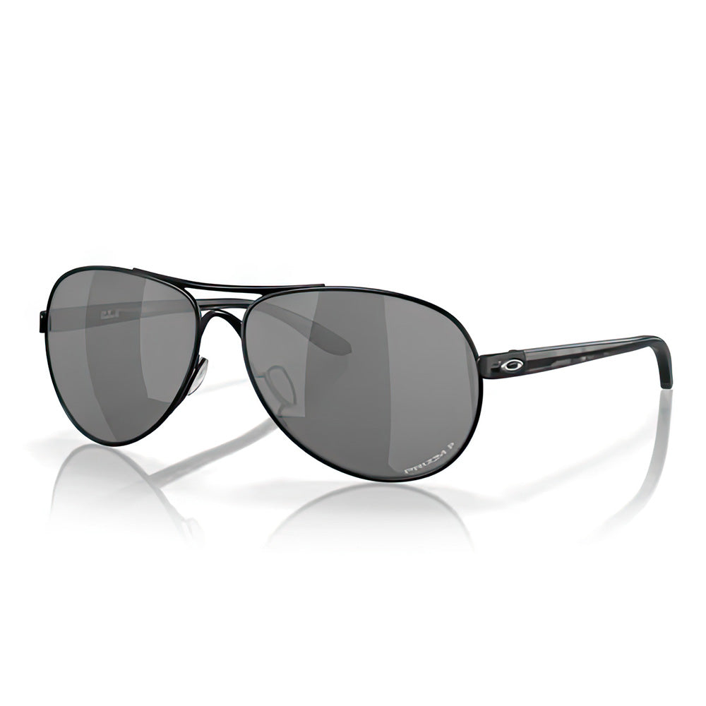 Feedback Prizm Black Polarized Lenses - Polished Black Frame