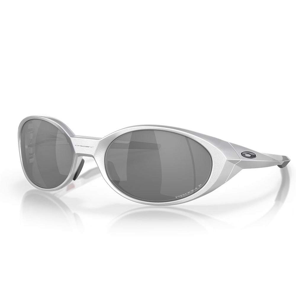 Eye Jacket Redux - Prizm Black Polarized Lenses, 
Silver Frame