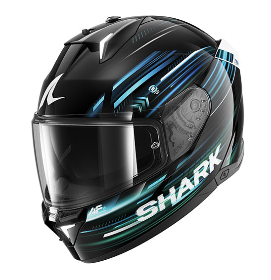Shark SKWAL i3 Light-Blur - Blk/Blu/Grn