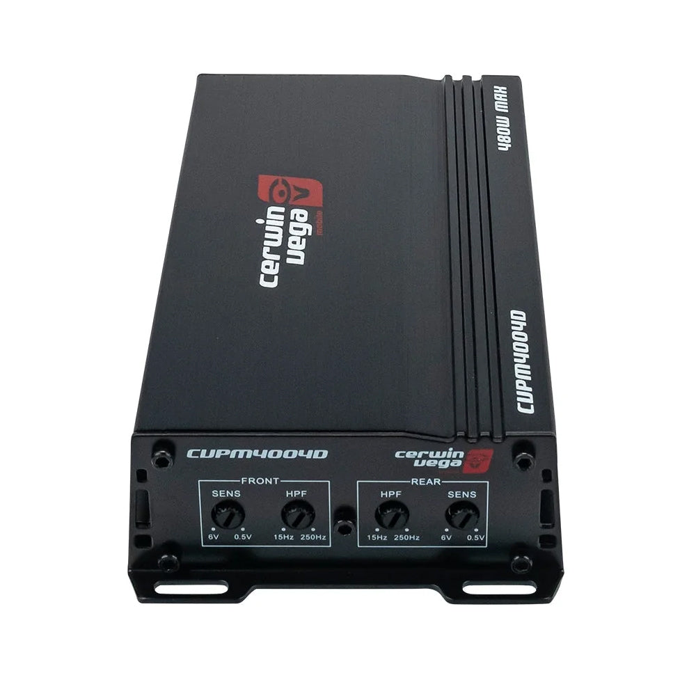 CERWIN VEGA AMPLIFIER CVP SERIES 4 CH 60W X4 RMS @ 4OHM / 100W RMS X2 @ 2 OHM