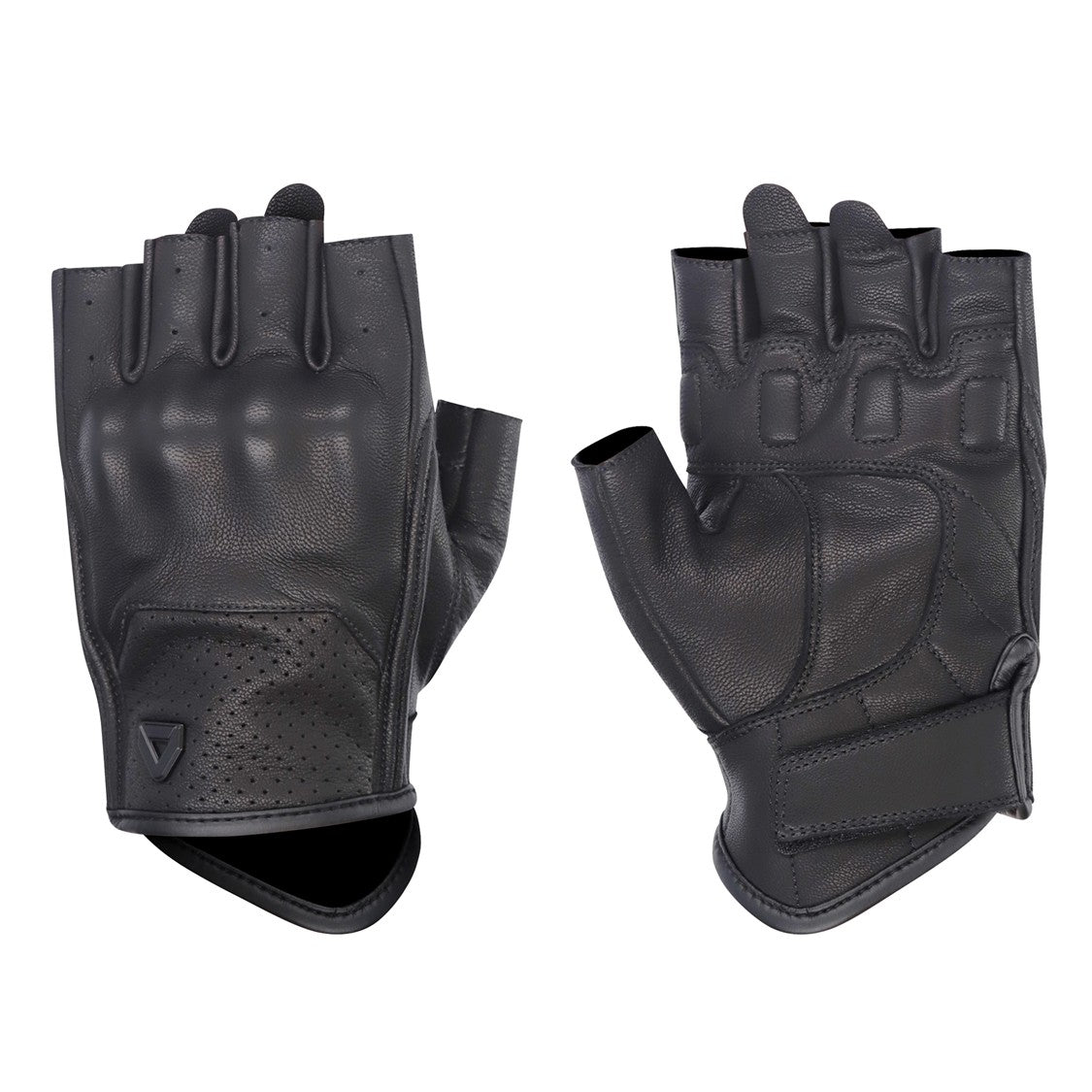 DriRider Legacy Fingerless Gloves - Black