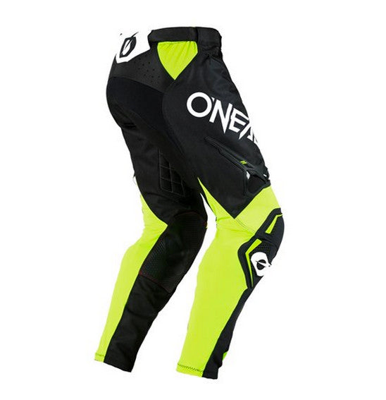 O'Neal ELEMENT Racewear Pant - Black/Neon Yellow