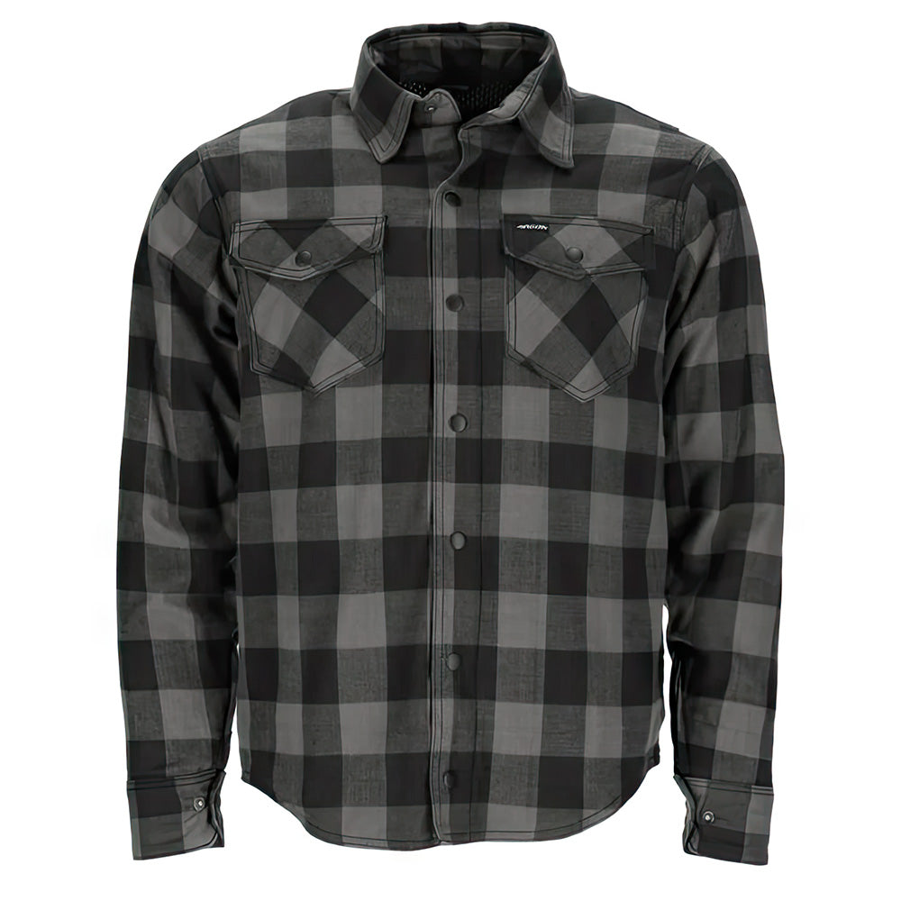 ARGON HATCHET FLANNO - Black Grey