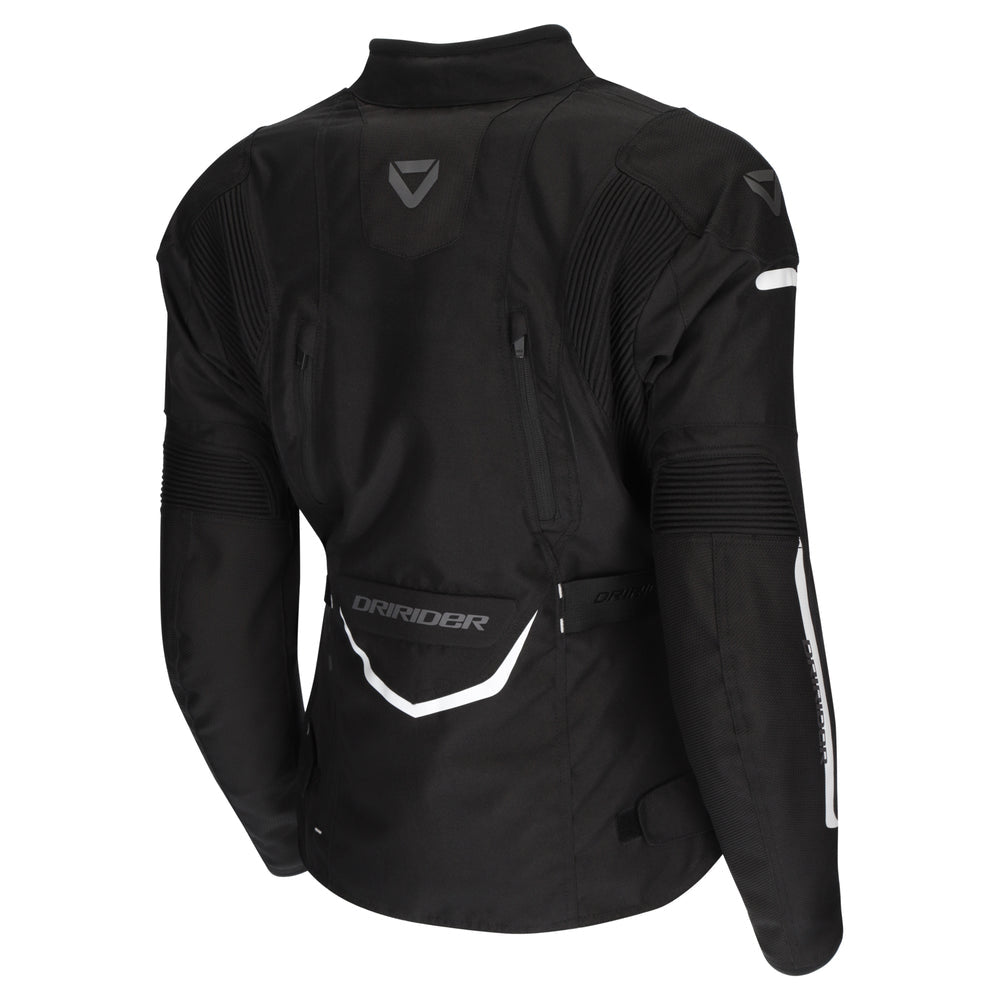 Dririder Apex 6 Womens Jacket - Black White