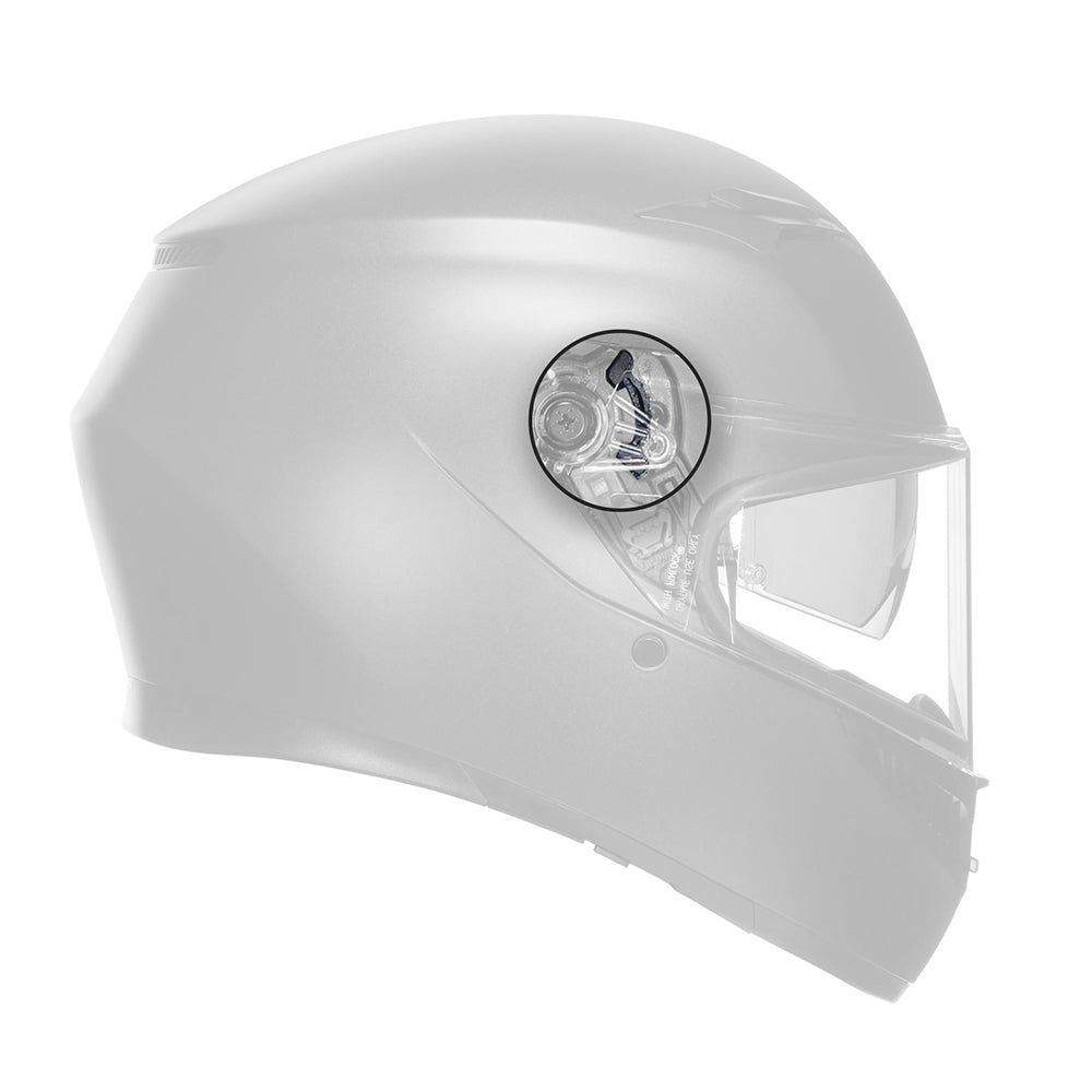 AGV GT6 K3 CLICK VISOR MECHANISM [BLACK]