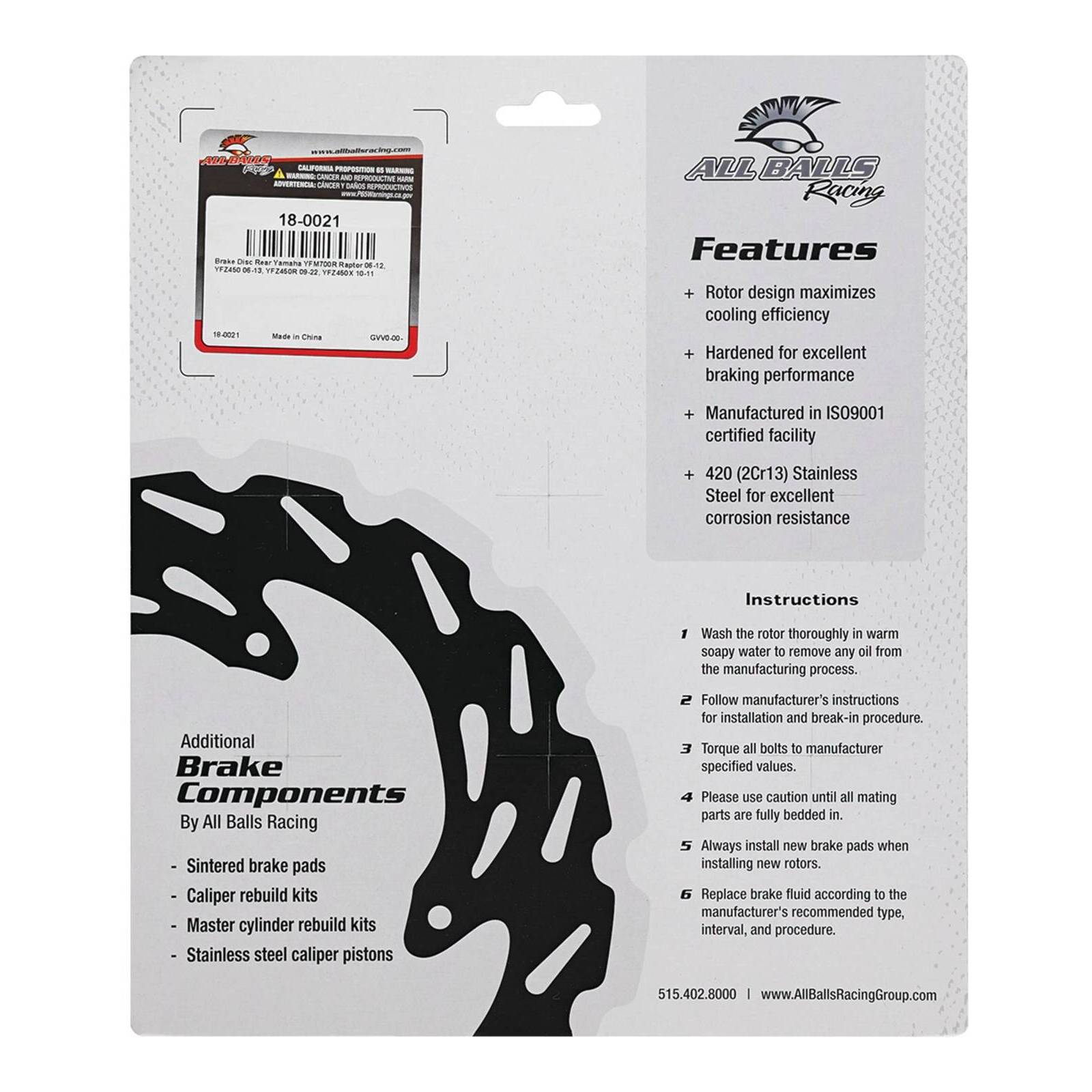 Brake Disc 18-0021