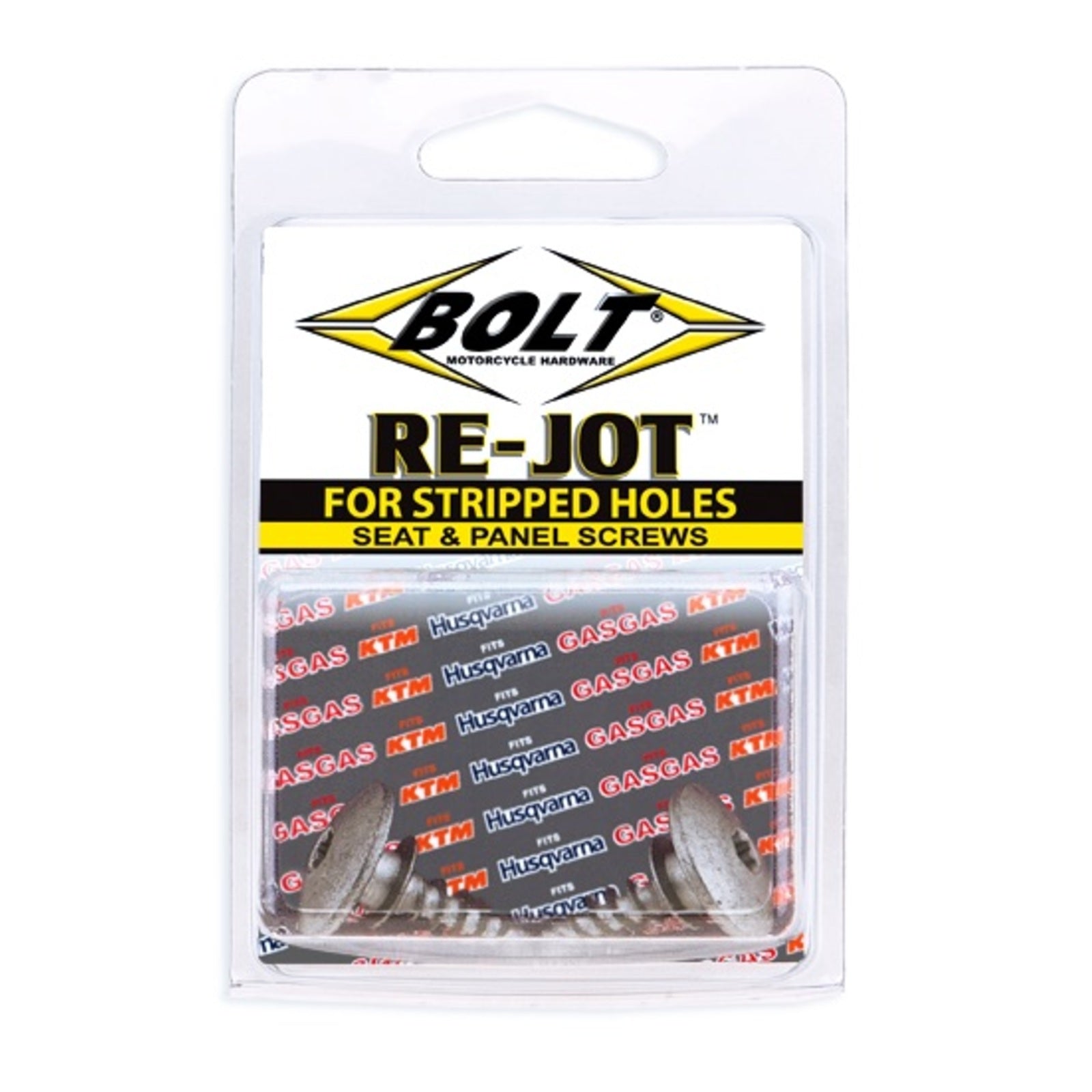 Bolt Re-Jot™ Seat & Panel Screws - Stripped Holes in Plastics