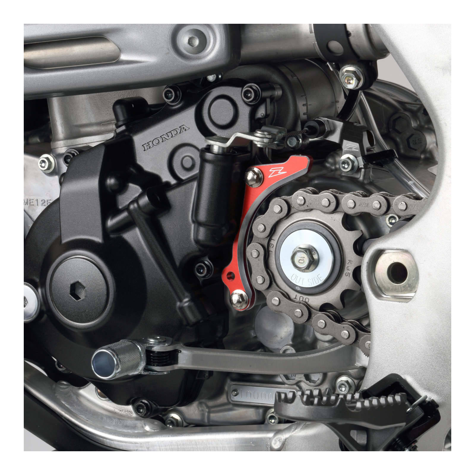 Zeta Case Saver for CRF250R '18- - Red