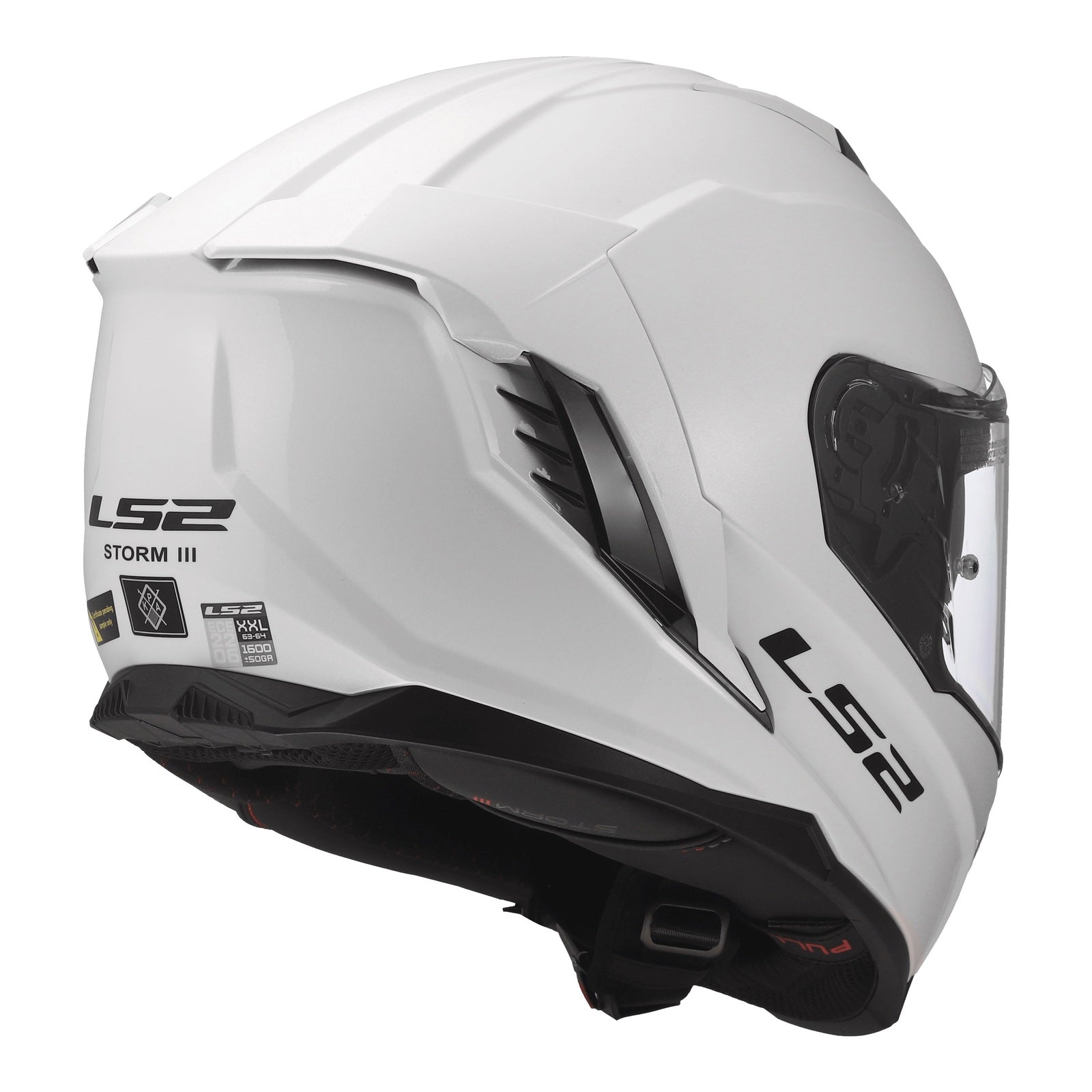 LS2 FF818 Storm III Helmet - Gloss White