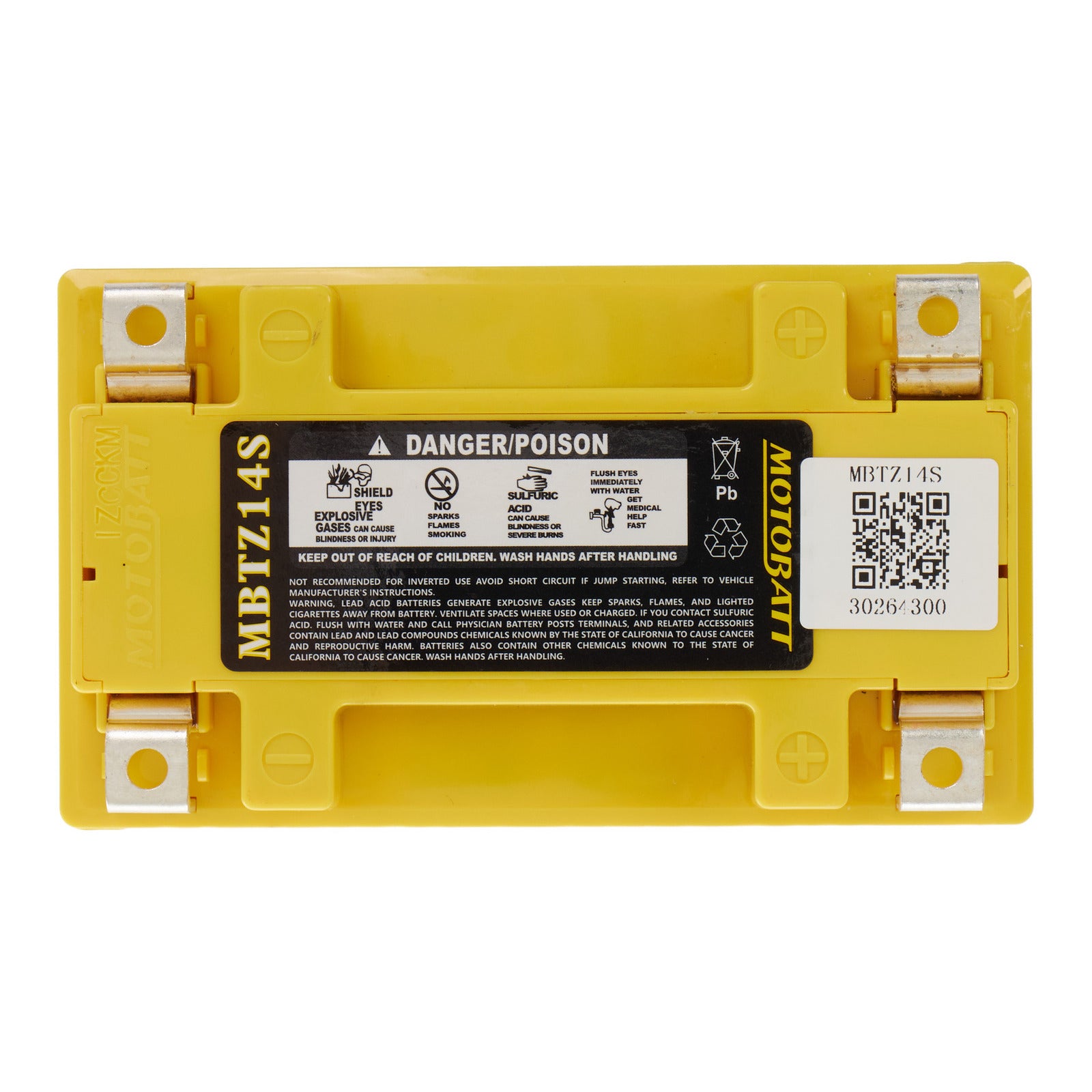 Motobatt Battery Quadflex AGM - MBTZ14S