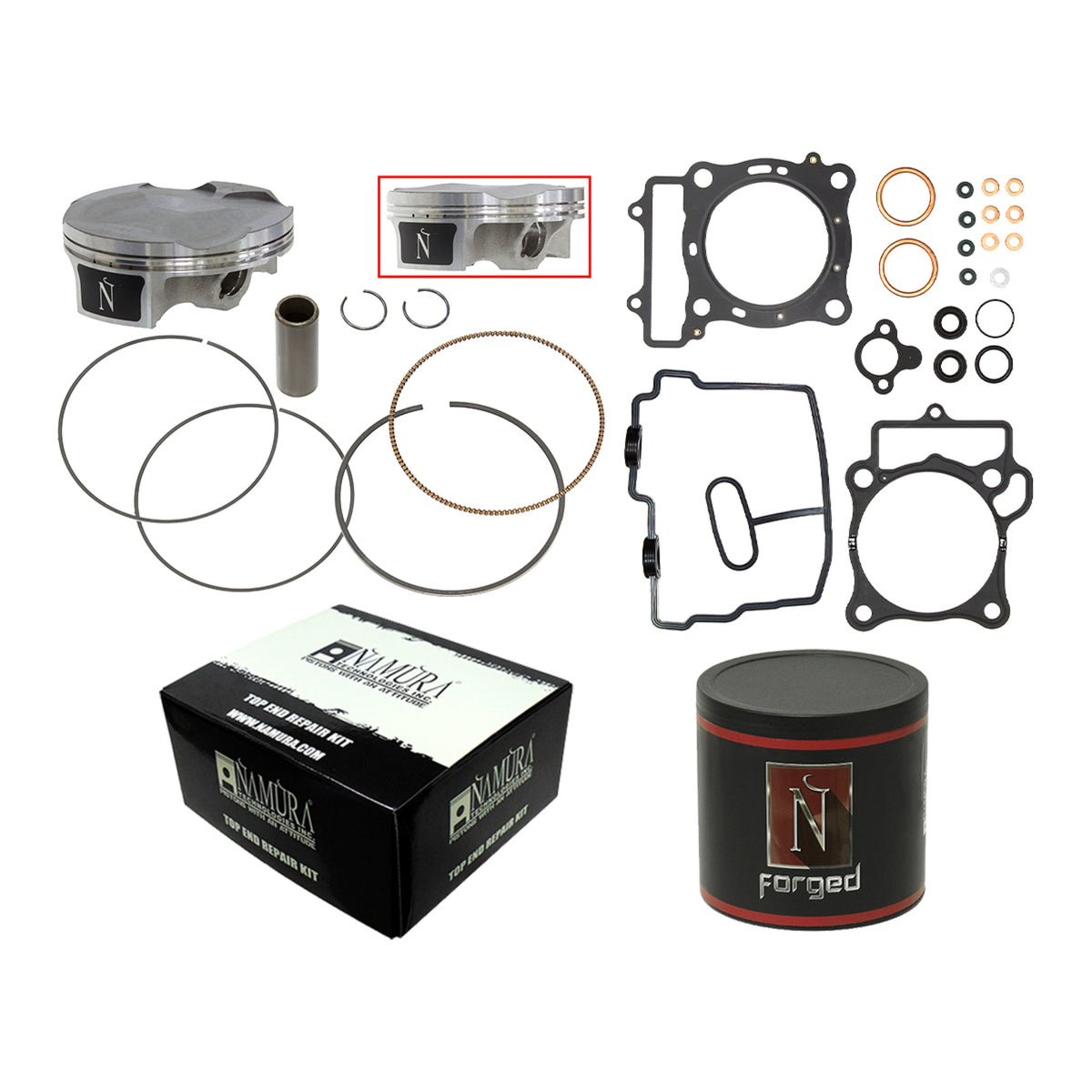 Namura Top End Rebuild Kit - 78.98mm (+0.01)