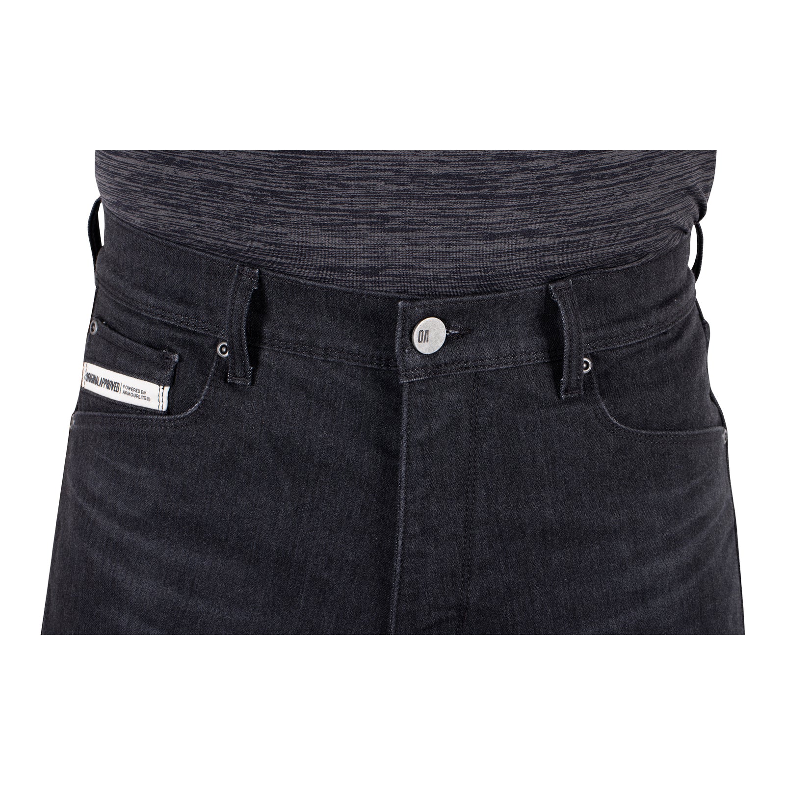 Oxford OA Marshal AAA Straight Men's Jeans - Black (Regular)