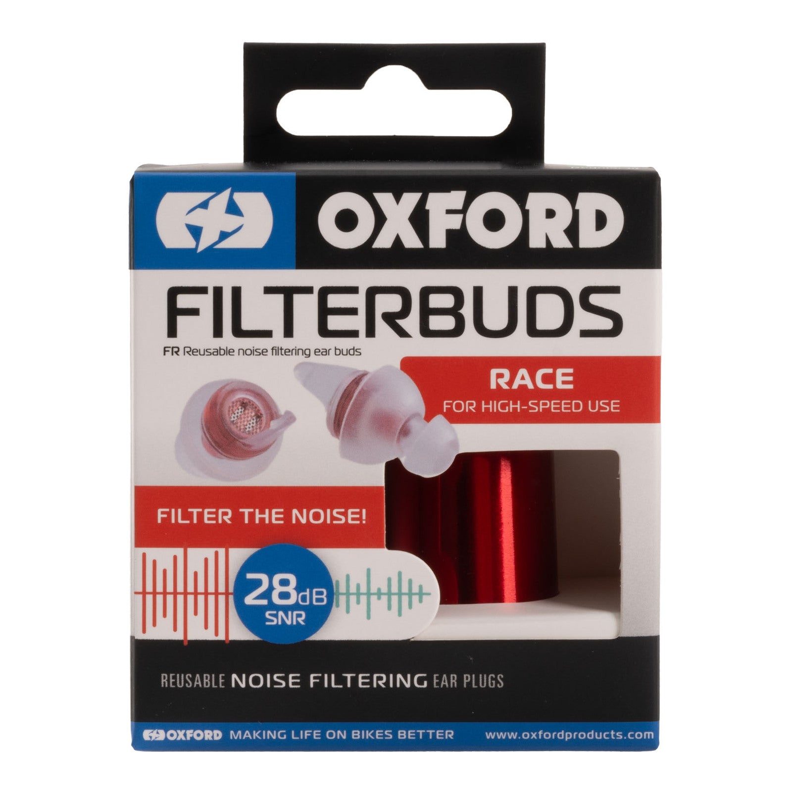 Oxford FilterBuds Race 28SNR