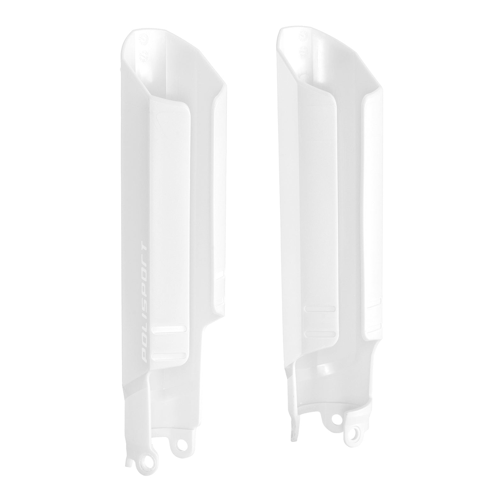 Polisport Fork Guards Full Wrap Around Yamaha ('15-'21) - White