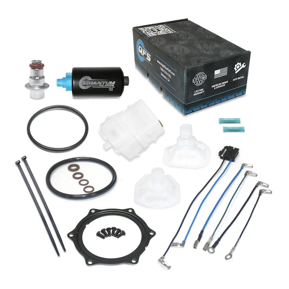 Quantum In-Tank EFI Fuel Pump with Tank Seal & Regulator
