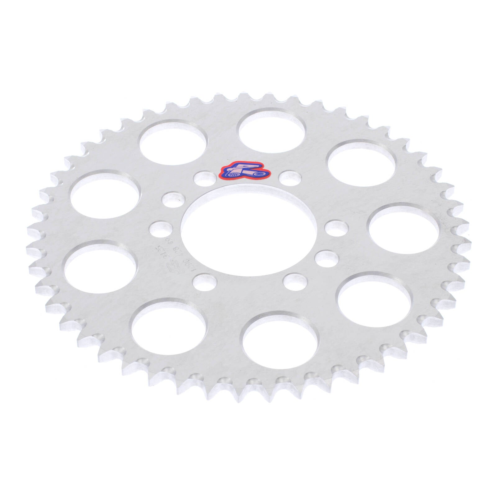 Renthal Rear Sprocket 7075 Alloy T6 Grooved - Silver [Yamaha]