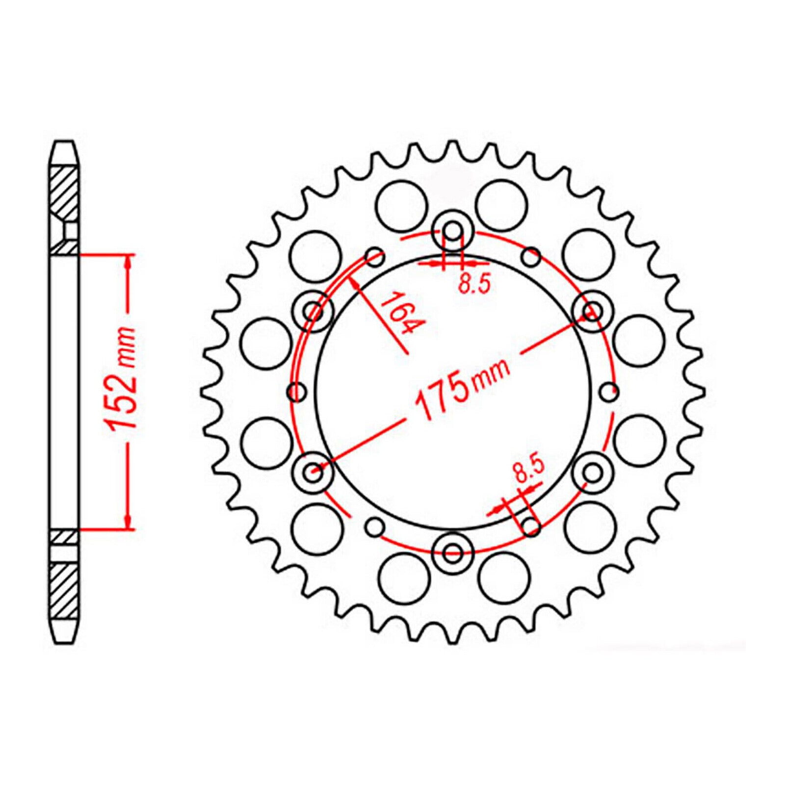 Sprocket Kit Yamaha YZ/WR400F '98 - 520KXZ 14/49