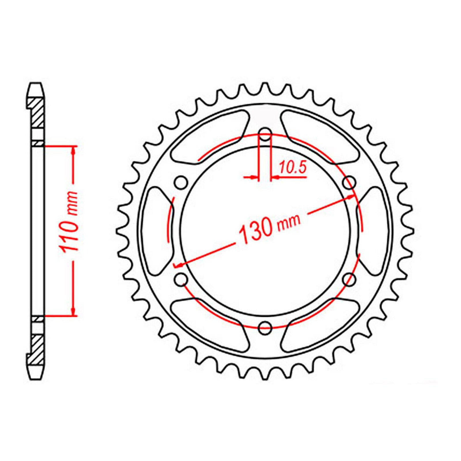 Sprocket Kit Suzuki GSXR600 '11 - 525XRE 16/43