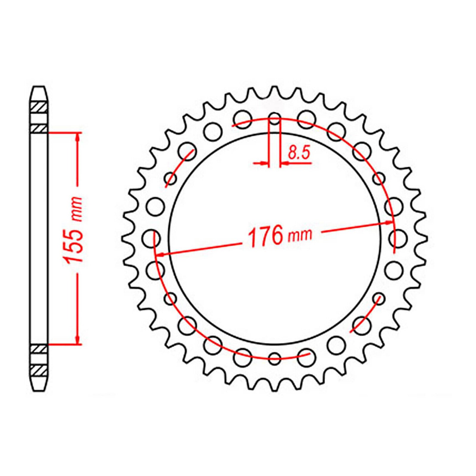 Sprocket Kit Triumph Speed Triple '99-'01 / Daytona T995 '99-'01 - 530ZXW