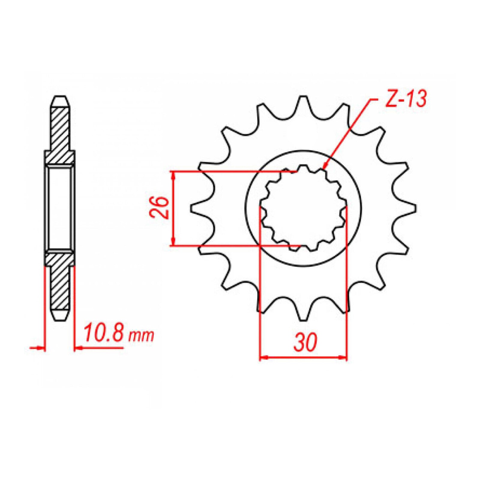 Sprocket Kit Yamaha MT01 - 530ZXW 17/39