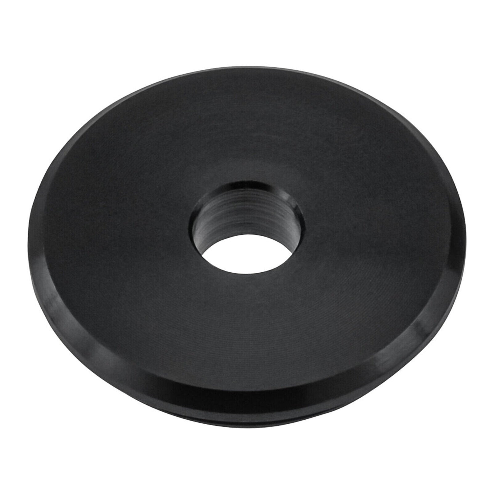 Zeta Aluminium Throttle Tube Replacement End Plug with O-Ring - Black