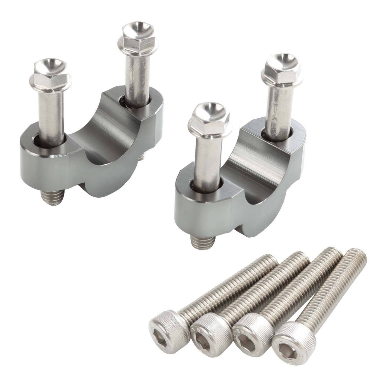 Zeta Bar Rise Spacer Height 14mm, 22.2mm Bar - Ti-Colour