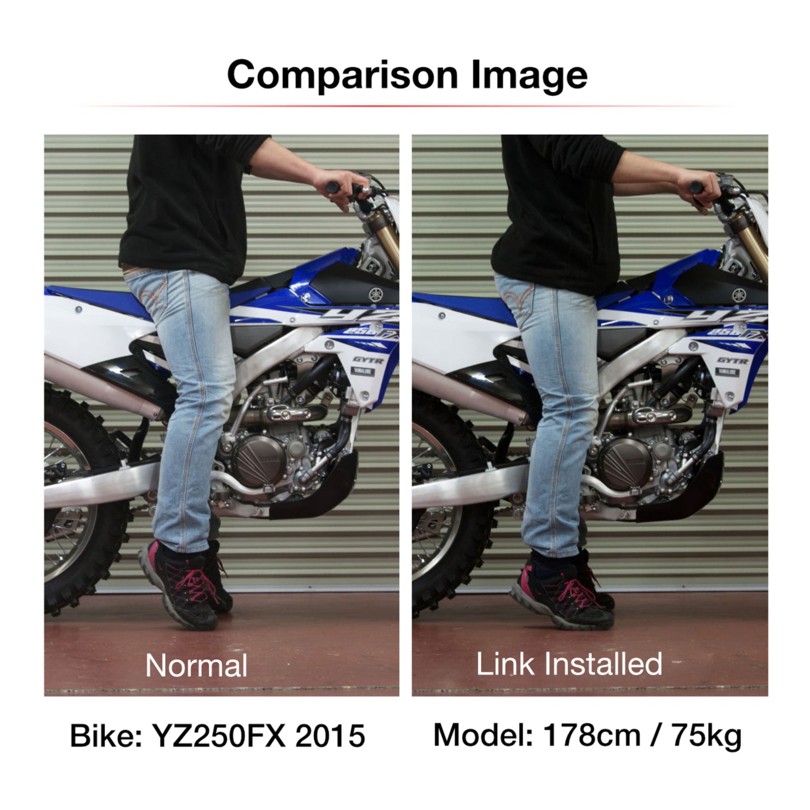 Zeta RSL-LowDown -30mm YZ250F'14-, 450F '10-, WR250F '15-, 450F