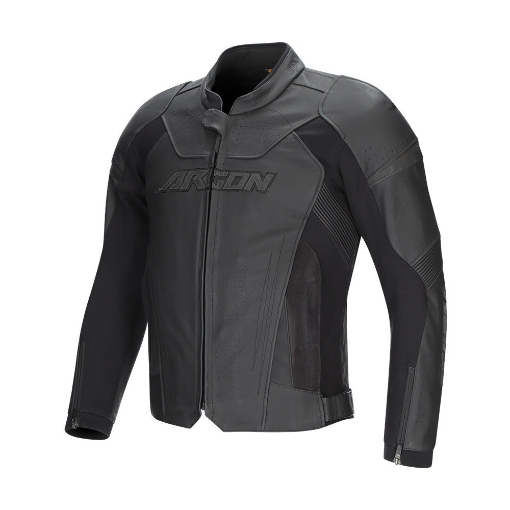 ARGON Scorcher II Leather Jacket - Stealth