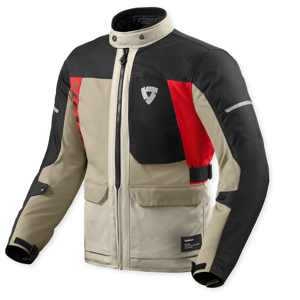 REV'IT! Convergent H2O Jacket - Sand/Red