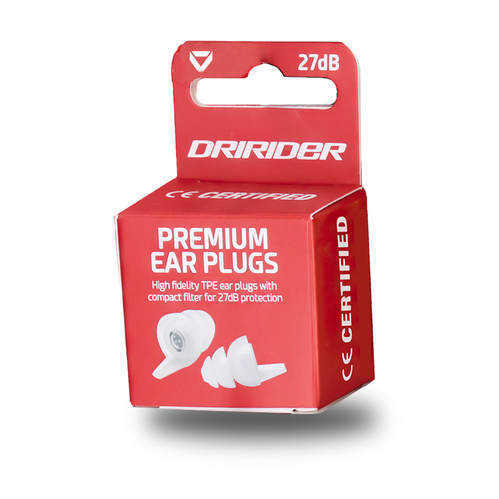 Dririder Premium Ear Plugs - 27db