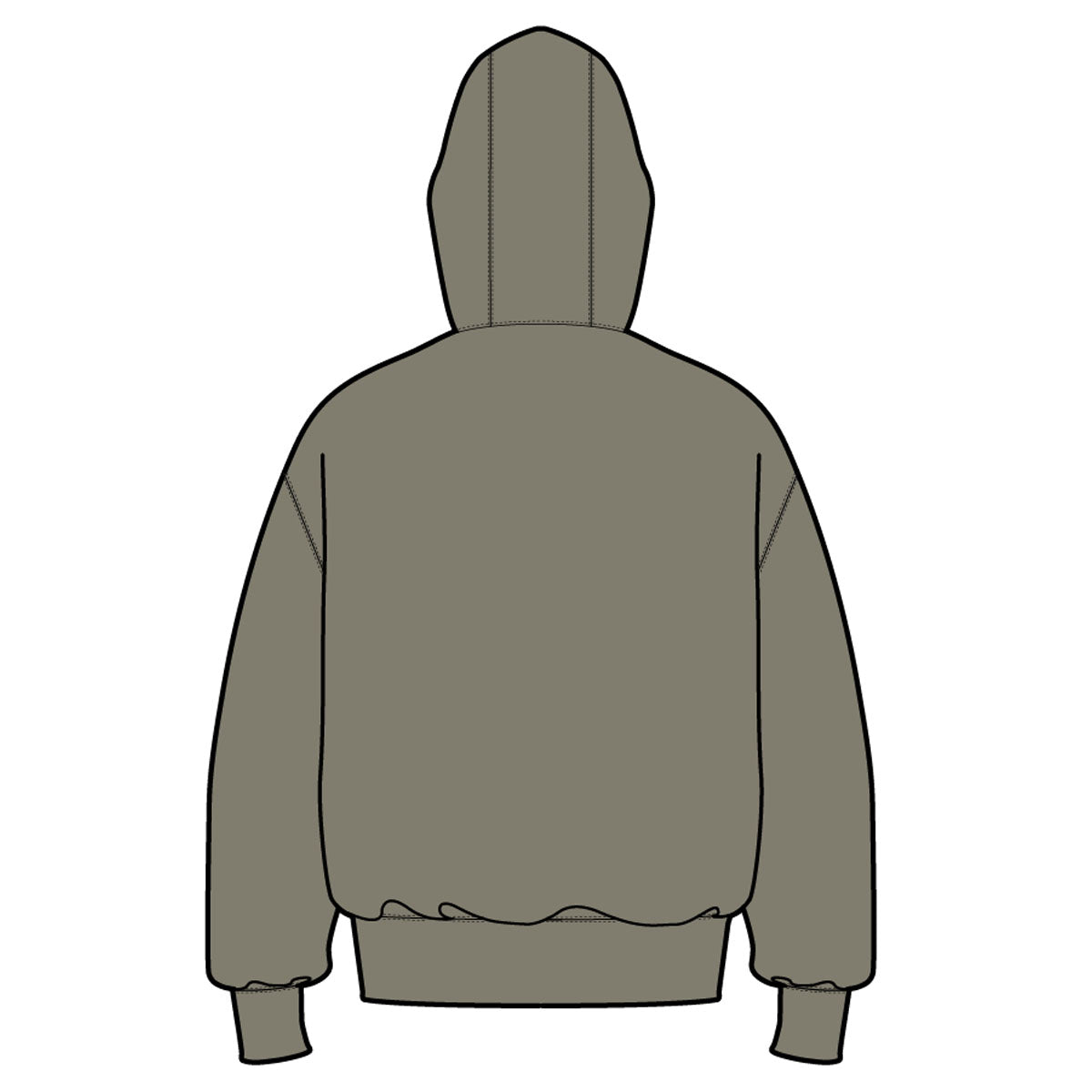 Image Skull Fleece Pullover